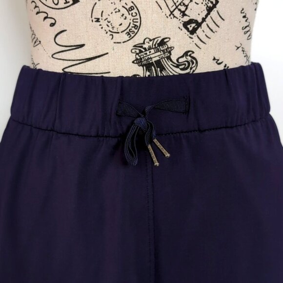 WILLIT | Women's Dark Navy 2.5" Lightweight Athletic Drawstring Shorts - Picture 5 of 8